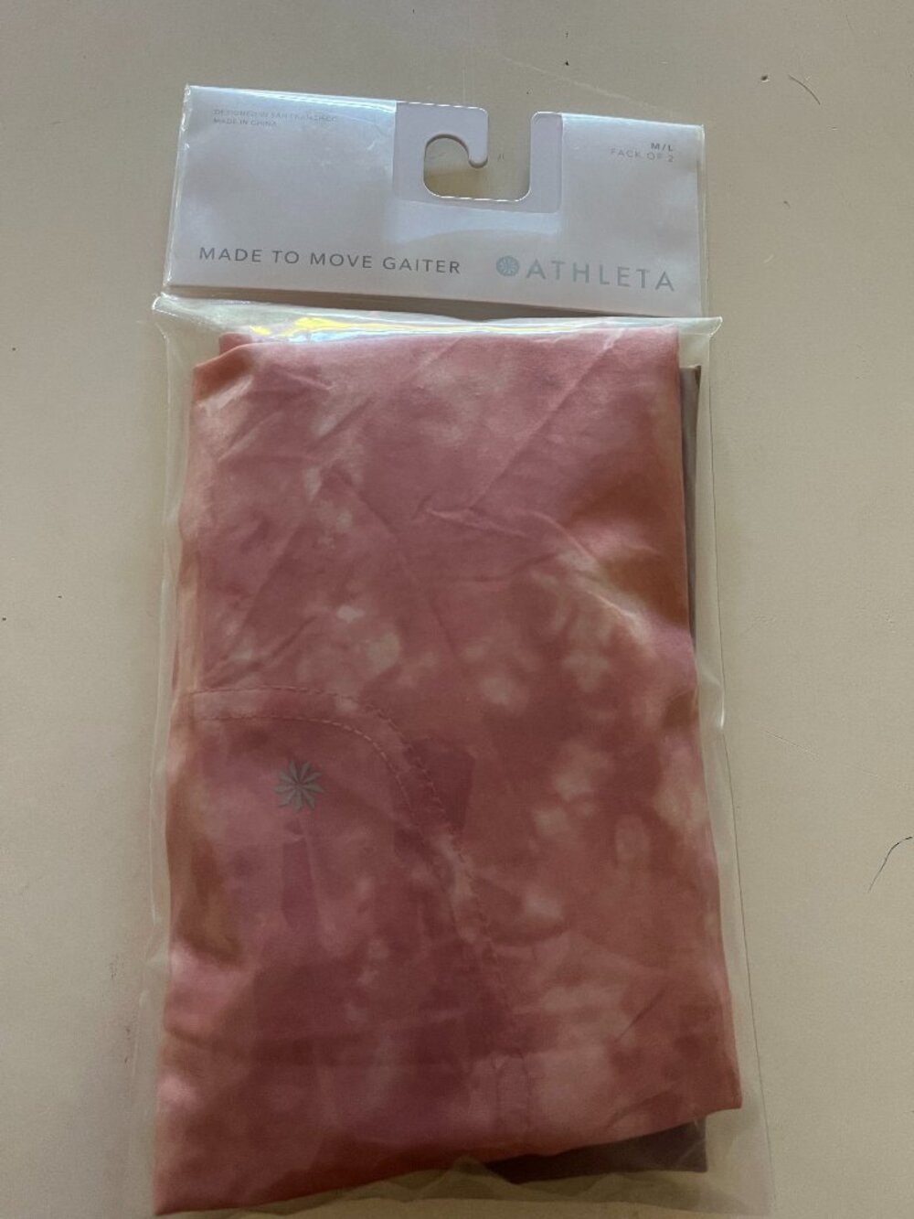 Athleta Made to Move Gaiter, Size M/L, Set of 2